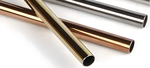 rose gold pipe